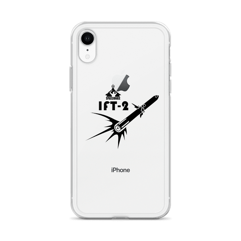 Starship IFT-2 átlátszó tok - iPhone®