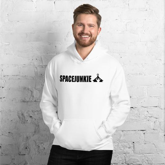 Spacejunkie férfi kapucnis pulcsi világos