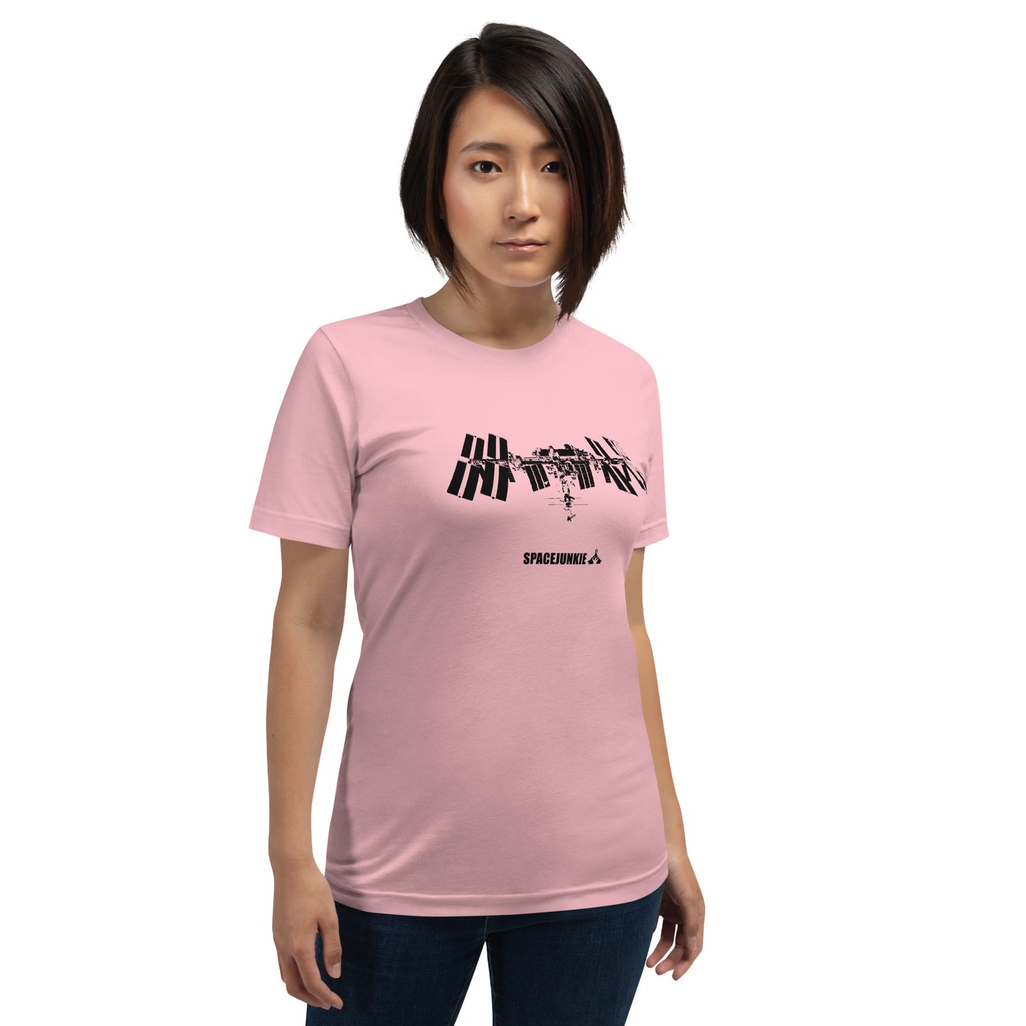 Nemzetközi Űrállomás női póló világos