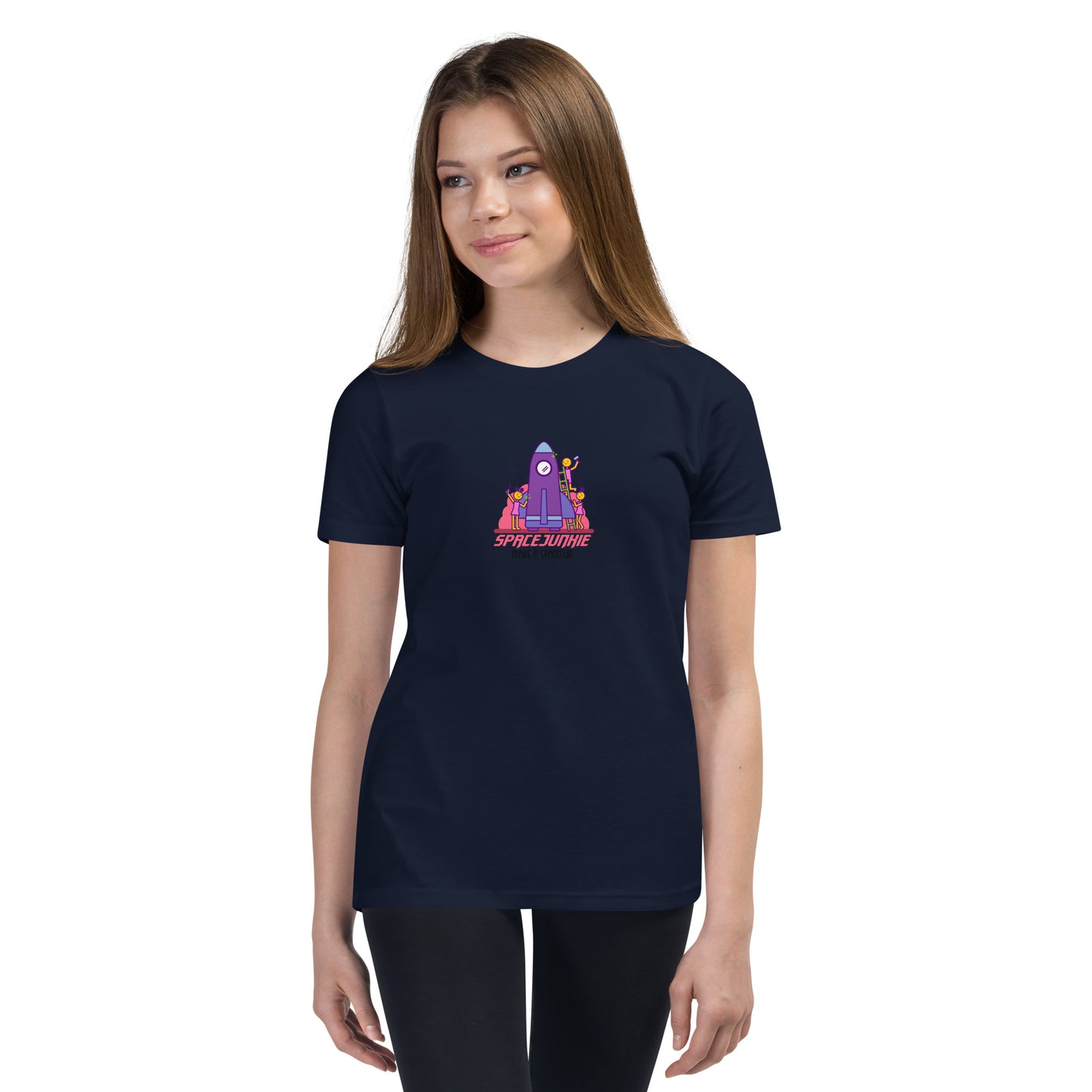 Építsünk űrhajót Spacejunkie lány póló